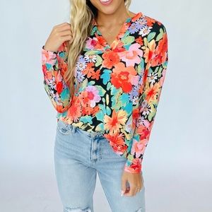 White Birch NWT Gabby Blouse